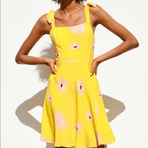 Zara floral summer dress
